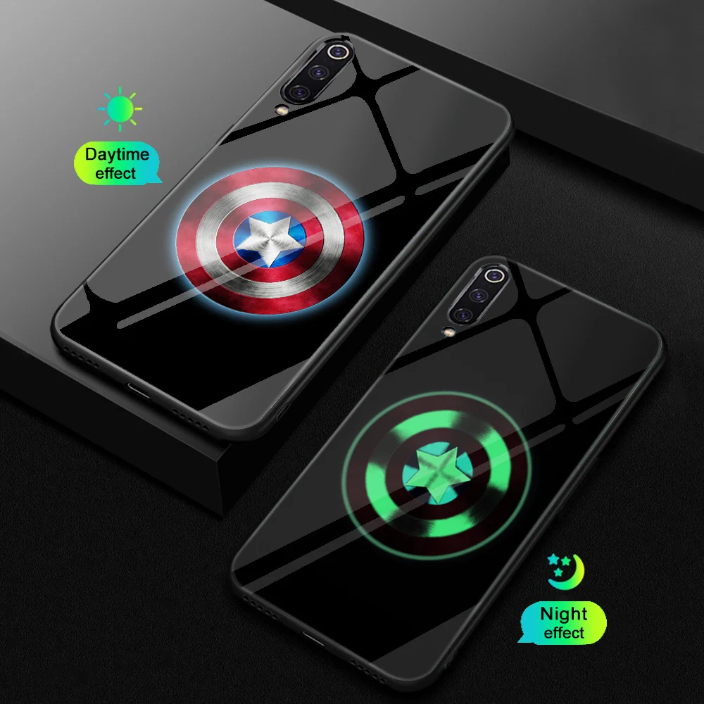 ciciber Marvel Logo Phone Cases for Redmi Note 7 6 5 Pro Plus for Xiaomi MI 9 A2 8 6X MIX 2 2S PocoPhone F1 Luminous Glass Cover
ciciber Marvel Logo Phone Cases for Redmi Note 7 6 5 Pro Plus for Xiaomi MI 9 A2 8 6X MIX 2 2S PocoPhone F1 Luminous Glass Cover