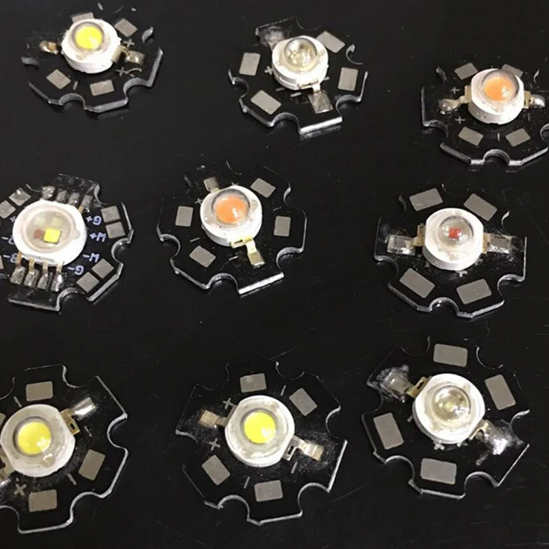5pcs 1W LED Diodes PCB Star Base White Red Yellow Full Spectrum RGB UV High Power Beads Lamp Metal Plate Heat Sink Aluminum DIY
5pcs 1W LED Diodes PCB Star Base White Red Yellow Full Spectrum RGB UV High Power Beads Lamp Metal Plate Heat Sink Aluminum DIY