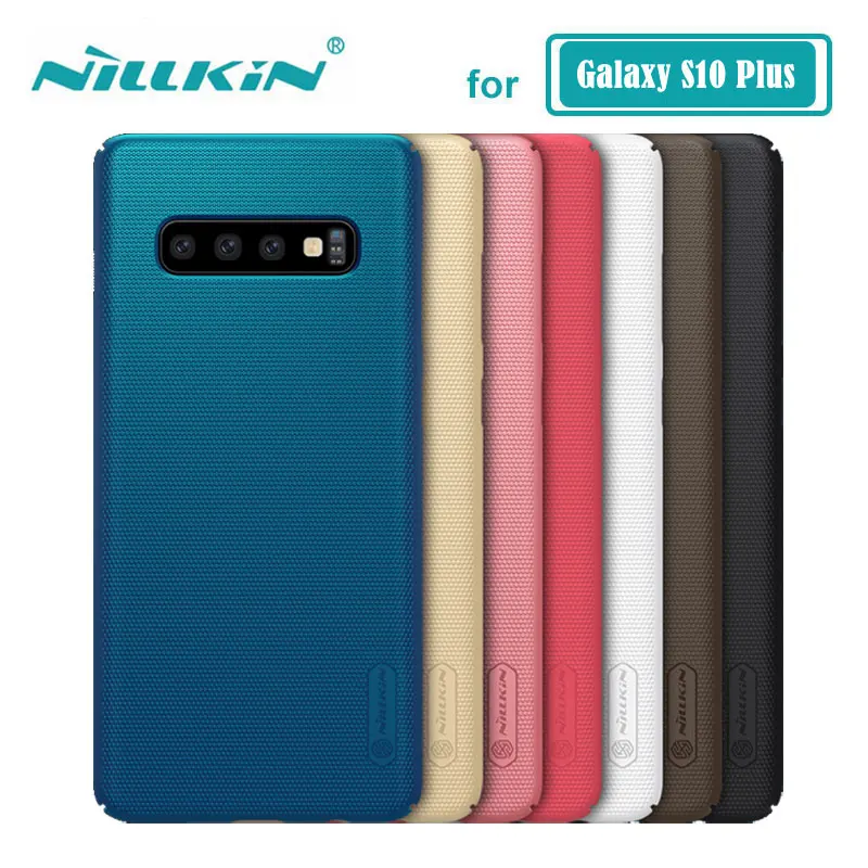 Case for Samsung Galaxy S10 Plus S10+ S10E S10 Lite Casing Nillkin Frosted Shield PC Hard Back Cover For Samsung S10 Plus Case
Case for Samsung Galaxy S10 Plus S10+ S10E S10 Lite Casing Nillkin Frosted Shield PC Hard Back Cover For Samsung S10 Plus Case