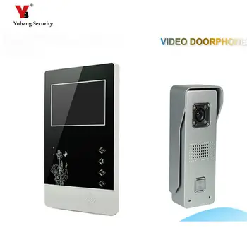 Yobang Security freeship 4.3"Video Door Video Monitor Kit Video Door Phone Intercom Door bell Doorbell Night Vision door bell
Yobang Security freeship 4.3"Video Door Video Monitor Kit Video Door Phone Intercom Door bell Doorbell Night Vision door bell