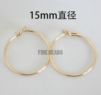 3Pairs,Wire Earring,Earring base,approx.15mm diameter,0.7mm wire,Gold filled findings,for high quality jewelry making MS1876
3Pairs,Wire Earring,Earring base,approx.15mm diameter,0.7mm wire,Gold filled findings,for high quality jewelry making MS1876