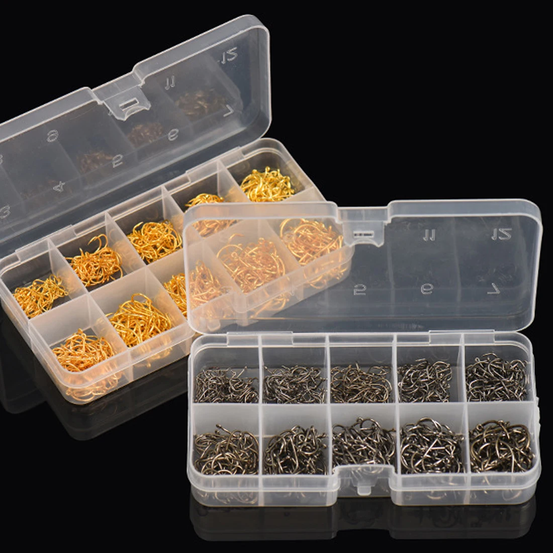 Hot 600pcs 3# -12# 10 Sizes Fishing Hook Jig Hooks with Hole Fly Fishing Tackle Box Carbon Steel Fishhooks Pesca Accessories
Hot 600pcs 3# -12# 10 Sizes Fishing Hook Jig Hooks with Hole Fly Fishing Tackle Box Carbon Steel Fishhooks Pesca Accessories