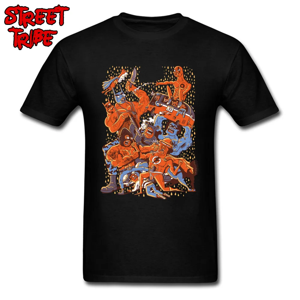 Mess Street T-shirt Men Black Tee Tshirt Chaos Cartoon Fighter Printed Clothes Tops Cotton Crew Neck T Shirts Drop Shipping
Mess Street T-shirt Men Black Tee Tshirt Chaos Cartoon Fighter Printed Clothes Tops Cotton Crew Neck T Shirts Drop Shipping