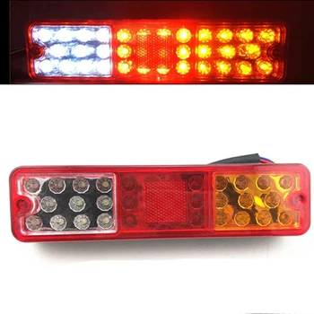 2Pcs Car Rear Tail Lights 12V Truck Trailer Red Yellow White Stop Taillight Turn Signal Lights Reverse Lamp
2Pcs Car Rear Tail Lights 12V Truck Trailer Red Yellow White Stop Taillight Turn Signal Lights Reverse Lamp