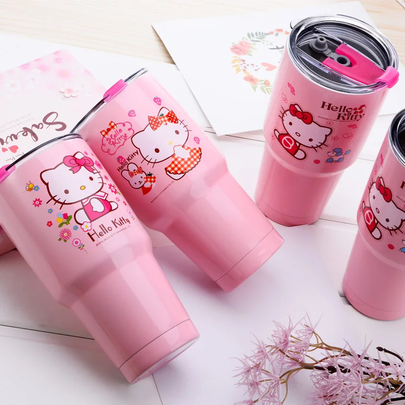 900ml New Hello Kitty Thermos Bottle Stainless Steel Tumbler Mugs Portable Vacuum Flask Mugs Coffee Mug Drinkware High Quality
900ml New Hello Kitty Thermos Bottle Stainless Steel Tumbler Mugs Portable Vacuum Flask Mugs Coffee Mug Drinkware High Quality
