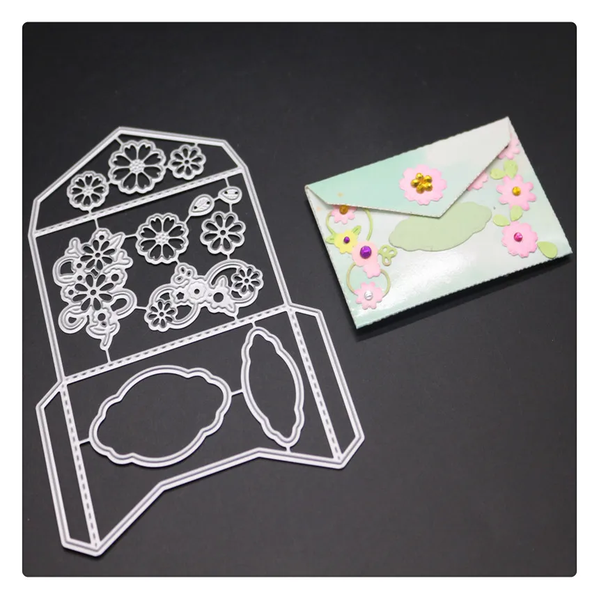 YINISE Flowers Envelope Metal Cutting Dies For Scrapbooking Stencils DIY Album Cards Decoration Embossing Folder Die Cuts CUT
YINISE Flowers Envelope Metal Cutting Dies For Scrapbooking Stencils DIY Album Cards Decoration Embossing Folder Die Cuts CUT
