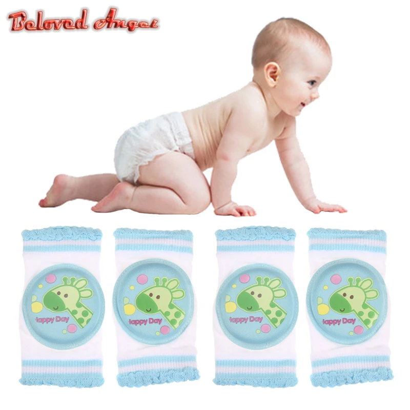 

Baby Harnesses Leashes Toddler Safety Kids Knee Pad Cotton Anti-slip Short Kneepad Crawling Protector gaiters Breathable Crawl