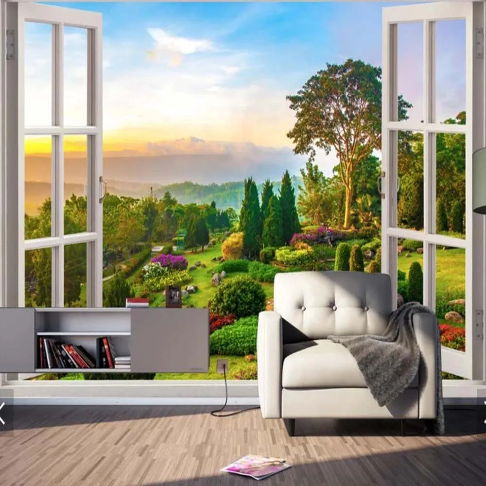 3D Blue Sky Window Mountain Tree Scenery Photo Printing Mural Wallpaper Rolls for Living Room Bedroom Home Wall Decorative
3D Blue Sky Window Mountain Tree Scenery Photo Printing Mural Wallpaper Rolls for Living Room Bedroom Home Wall Decorative