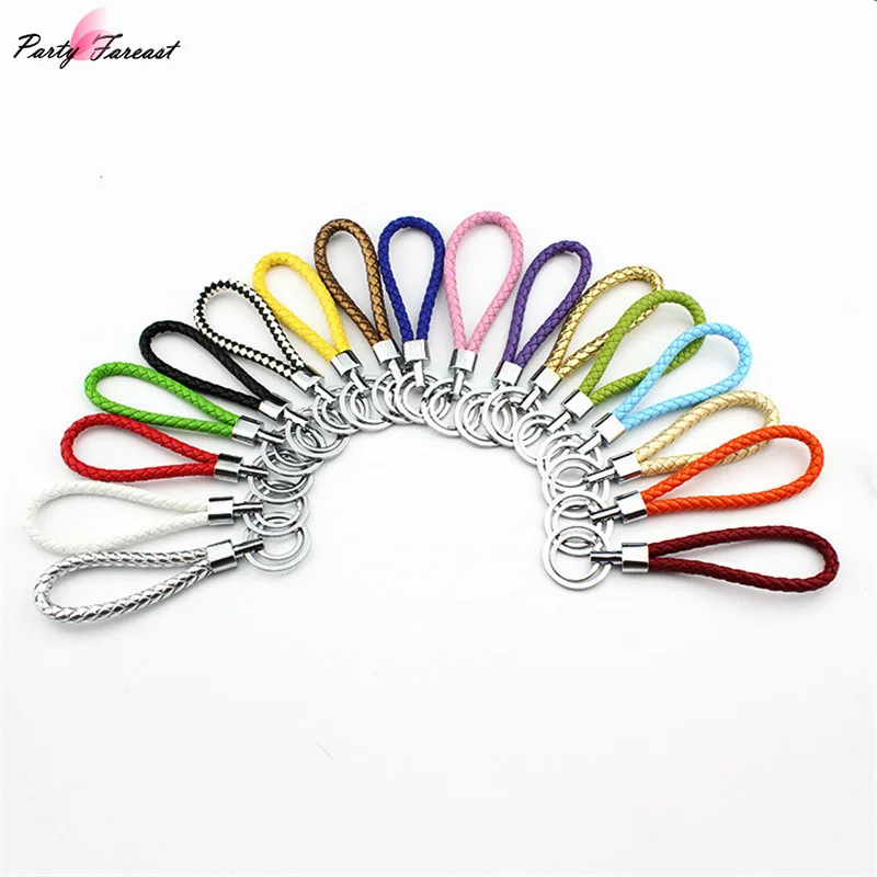 8 CM Rope Keychain Keychain Key Ring Chain Car Pendant Charm Leather Multicolor Universal Hoop Keyring Car Key Holder porte clef
8 CM Rope Keychain Keychain Key Ring Chain Car Pendant Charm Leather Multicolor Universal Hoop Keyring Car Key Holder porte clef