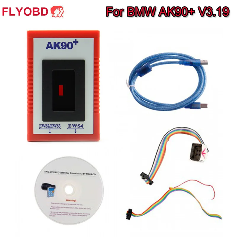 Best quality AK90 adapter AK90+ Key Programmer For All BMW EWS Newest Version V3.19 AK 90 Programmer For BMW EWS
Best quality AK90 adapter AK90+ Key Programmer For All BMW EWS Newest Version V3.19 AK 90 Programmer For BMW EWS