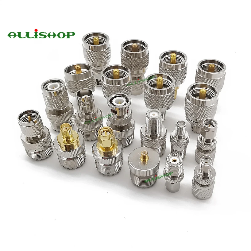 2Pcs UHF PL259 RF Adapter Cover UHF to SMA Adapter SO239 UHF to BNC/TNC/F RF Connector Adapter Straight Test Converter
2Pcs UHF PL259 RF Adapter Cover UHF to SMA Adapter SO239 UHF to BNC/TNC/F RF Connector Adapter Straight Test Converter