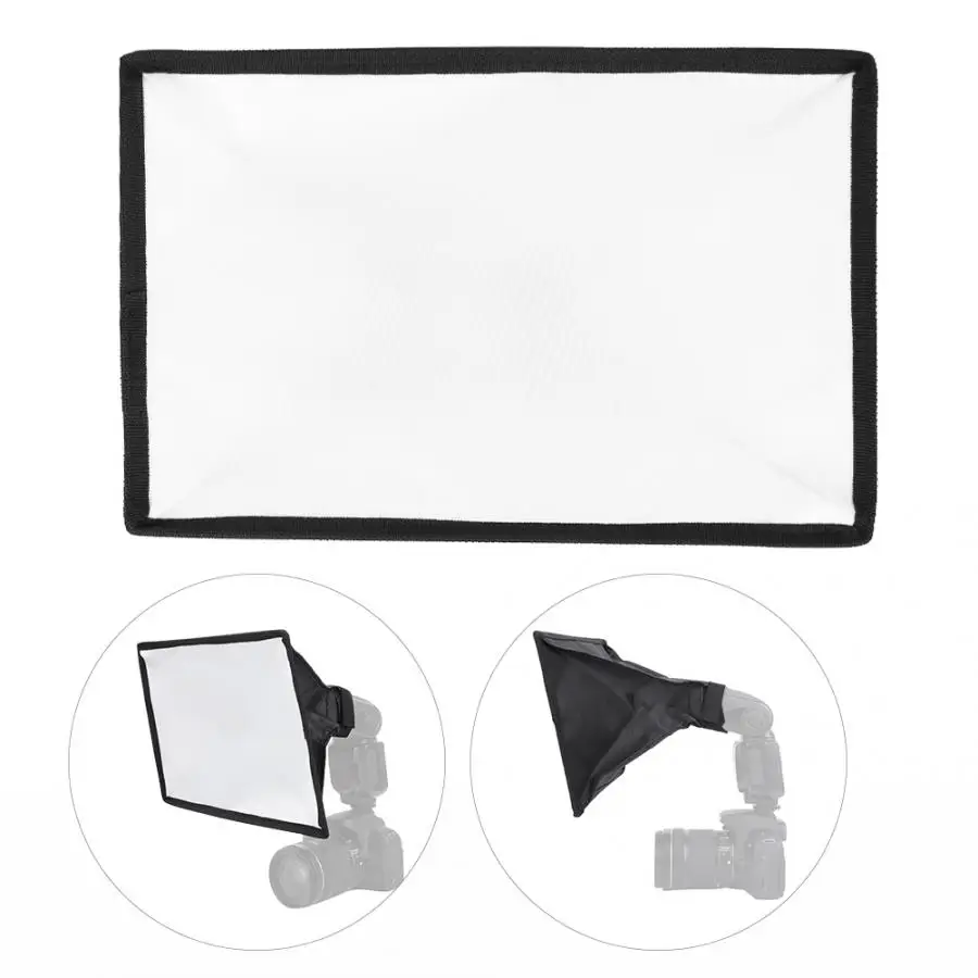 Universal 20x30cm Speedlite Softbox Diffuser for Camera Flash Light Speed Lights Portable Softbox Diffuser Speedlite Softbox
Universal 20x30cm Speedlite Softbox Diffuser for Camera Flash Light Speed Lights Portable Softbox Diffuser Speedlite Softbox