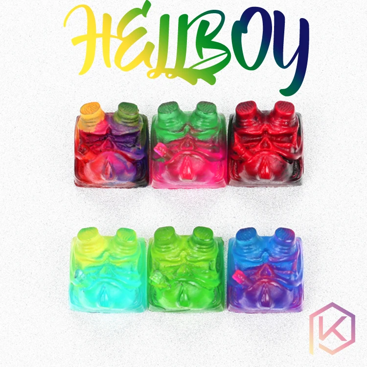 Groupbuy Free shipping BoB Hellboy Resin Artisan Keycaps Novelty kecaps for custom mechanical keyboards oem cherry profile
Groupbuy Free shipping BoB Hellboy Resin Artisan Keycaps Novelty kecaps for custom mechanical keyboards oem cherry profile