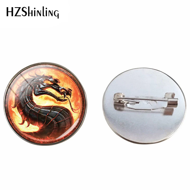 2019 New Fashion Dragon Brooch Pin Mortal Kombat Glass Cabochon Jewelry Pins Handmade Jewelry Brooches for Women Men Gifts
2019 New Fashion Dragon Brooch Pin Mortal Kombat Glass Cabochon Jewelry Pins Handmade Jewelry Brooches for Women Men Gifts