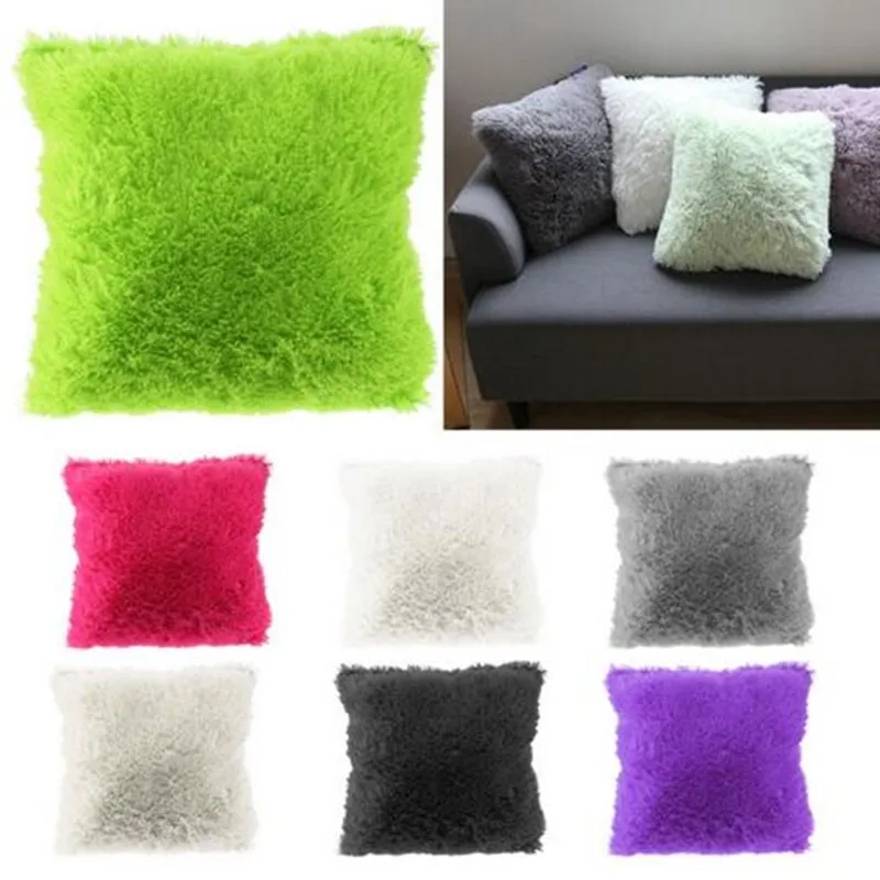 Hot Soft Plush Faux Fur Cushion Covers Home Decorative Cushion Cover Throw Pillows For Sofa Car Chair Hotel Home Pillow Case
Hot Soft Plush Faux Fur Cushion Covers Home Decorative Cushion Cover Throw Pillows For Sofa Car Chair Hotel Home Pillow Case
