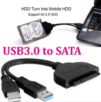 100pcs USB 3.0 to STAT 7+22Pin Adapter Cable For PC computer 2.5 HDD Laptop Hard Disk Drive hard drive cable with power USB
100pcs USB 3.0 to STAT 7+22Pin Adapter Cable For PC computer 2.5 HDD Laptop Hard Disk Drive hard drive cable with power USB