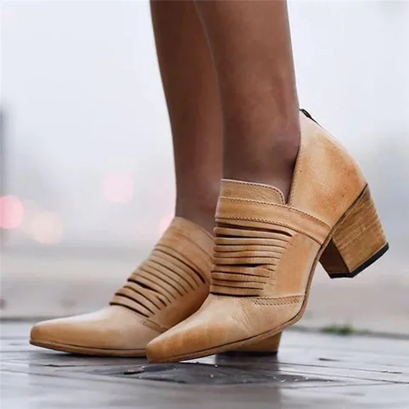 Women's Retro Striped Hollow Out Boot Ankle Vintage Boot Roman Shoes Women Retro Striped Openwork Short Boots Single Shoes
Women's Retro Striped Hollow Out Boot Ankle Vintage Boot Roman Shoes Women Retro Striped Openwork Short Boots Single Shoes