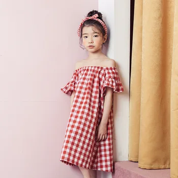 Plaid kids dress red plaid girls summer dress strapless dress for teenagers fashion dress baby girl summer clothes for 4-14 year
Plaid kids dress red plaid girls summer dress strapless dress for teenagers fashion dress baby girl summer clothes for 4-14 year