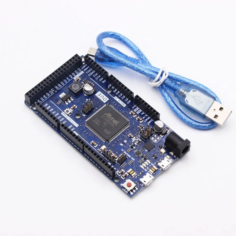 for arduino Due 2012 R3 ARM Version Main Control Board SAM3X8E 32-bit ARM Cortex-M3 / Mega2560 R3 Duemilanove
for arduino Due 2012 R3 ARM Version Main Control Board SAM3X8E 32-bit ARM Cortex-M3 / Mega2560 R3 Duemilanove