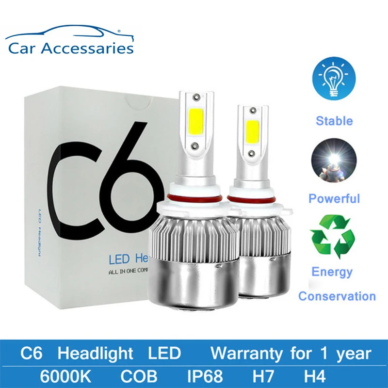 2pcs 6000k car light Auto Bulbs LED H7 led H4 H11 H1 H3 H13 880 9004 9005 9006 9007 9003 HB1 HB2 HB3 HB4 H27 LED Car Headlights
2pcs 6000k car light Auto Bulbs LED H7 led H4 H11 H1 H3 H13 880 9004 9005 9006 9007 9003 HB1 HB2 HB3 HB4 H27 LED Car Headlights