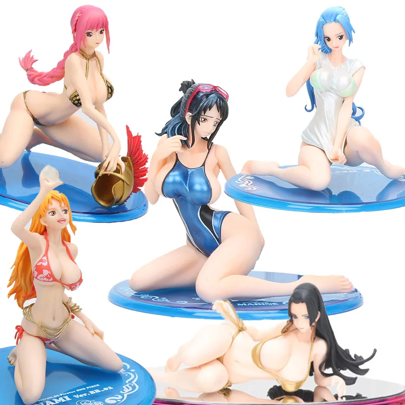 Anime One Piece Nami Nico Boa Hancock Ver. BB Swimsuit Rebecca vivi Kalifa PVC Action Figures Collectible Model Toy
Anime One Piece Nami Nico Boa Hancock Ver. BB Swimsuit Rebecca vivi Kalifa PVC Action Figures Collectible Model Toy