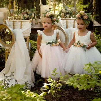 New Arrival 2019 Lace White Tulle Ball Gown Flower Girl Dresses For Wedding Junior Bridesmaid Dress Baby Girl Infant Dress
New Arrival 2019 Lace White Tulle Ball Gown Flower Girl Dresses For Wedding Junior Bridesmaid Dress Baby Girl Infant Dress