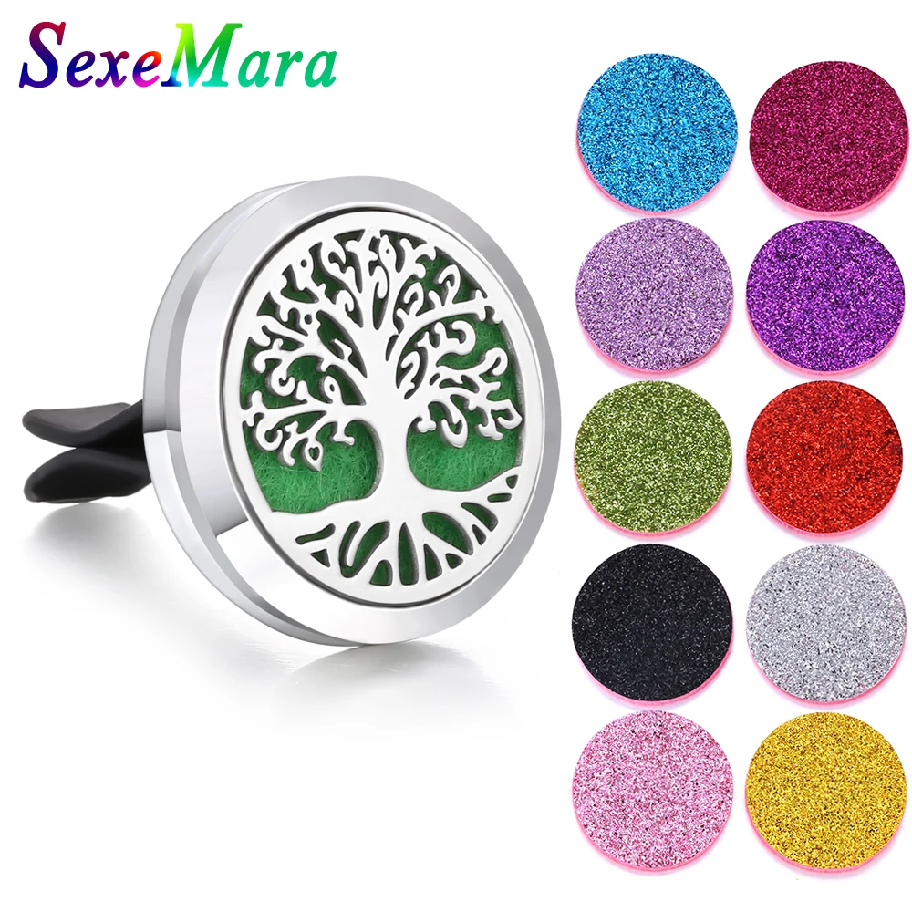Tree of Life Aromatherapy Jewelry 30mm Car Air Freshener Perfume Essential Oil Diffuser Locket with 10pcs Randomly Pads
Tree of Life Aromatherapy Jewelry 30mm Car Air Freshener Perfume Essential Oil Diffuser Locket with 10pcs Randomly Pads