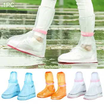 1pair Waterproof Protector Shoes Boot Cover Unisex ribbon Rain Shoe Covers High-Top Anti-Slip Rain Shoes Cases Reusable PVC
1pair Waterproof Protector Shoes Boot Cover Unisex ribbon Rain Shoe Covers High-Top Anti-Slip Rain Shoes Cases Reusable PVC