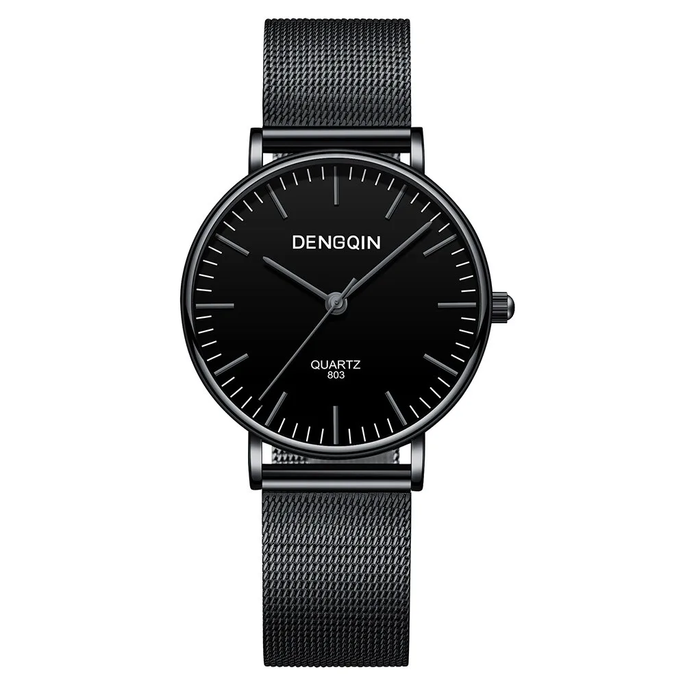 Luxury Quartz Sport Military Stainless Steel Dial Leather Band Wrist Watch relogio masculino mens watches top brand luxury