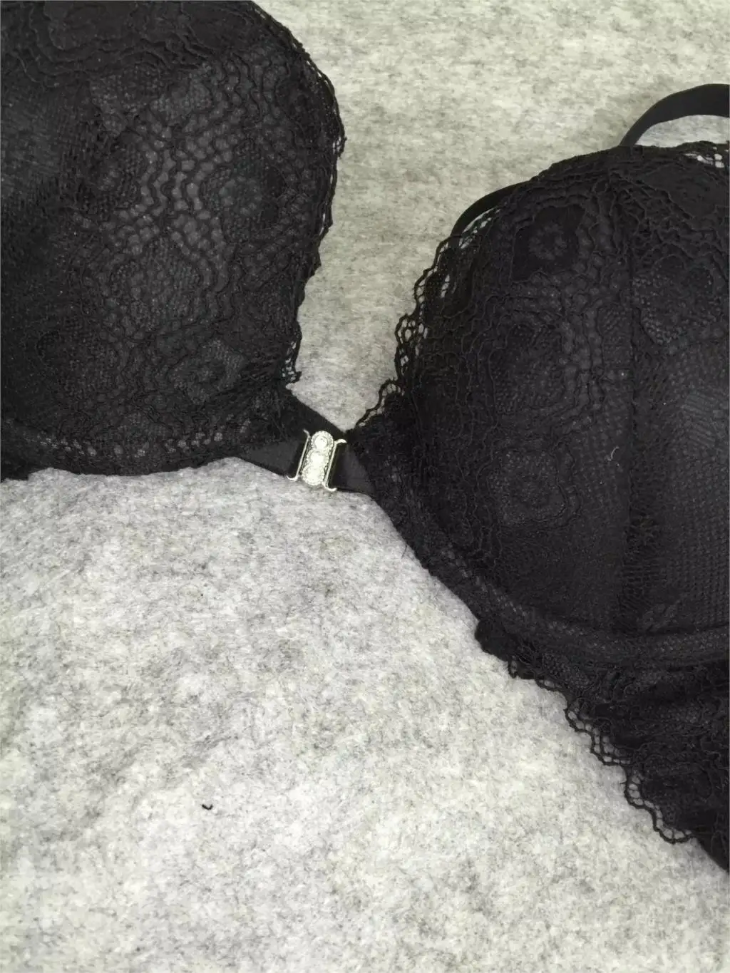 17 new fastion women bra set push up deep v front closure sexy lingerie women underwear sets 37