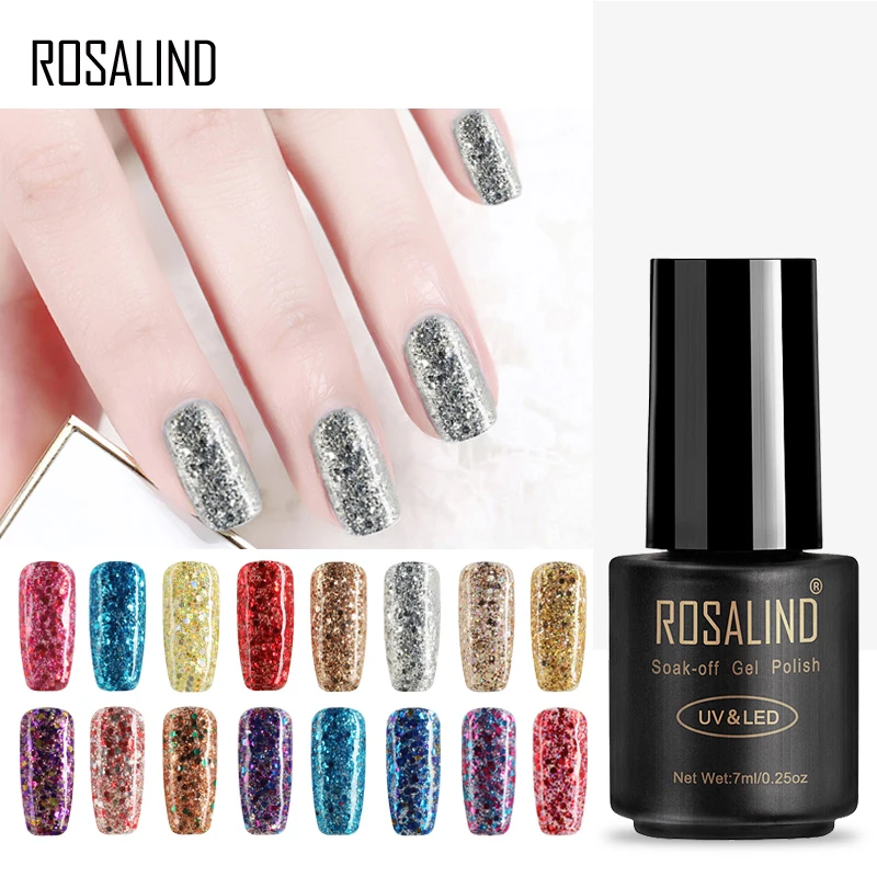 ROSALIND Nail Gel Varnish Nail Art Semi Permanent Soak Off UV Diamond White Glitter Gel Nail Polish Semi permanent For Manicure
ROSALIND Nail Gel Varnish Nail Art Semi Permanent Soak Off UV Diamond White Glitter Gel Nail Polish Semi permanent For Manicure