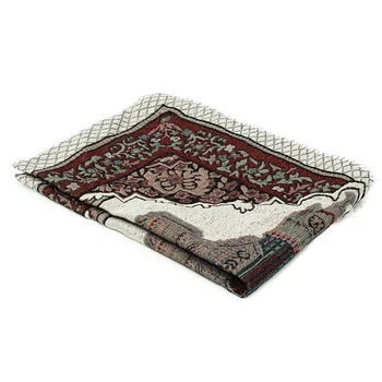 110x65cm Lightweight Soft Tablecloth Embroidery Prayer Rug Portable Home Decoration Islamic Muslim Blanket Tassel Tapestry Gift
110x65cm Lightweight Soft Tablecloth Embroidery Prayer Rug Portable Home Decoration Islamic Muslim Blanket Tassel Tapestry Gift