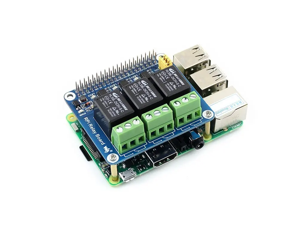 Waveshare Raspberry Pi Power Relay Board Raspberry Pi Expansion Board Module Remote Control Make Home Appliances Intelligent
Waveshare Raspberry Pi Power Relay Board Raspberry Pi Expansion Board Module Remote Control Make Home Appliances Intelligent