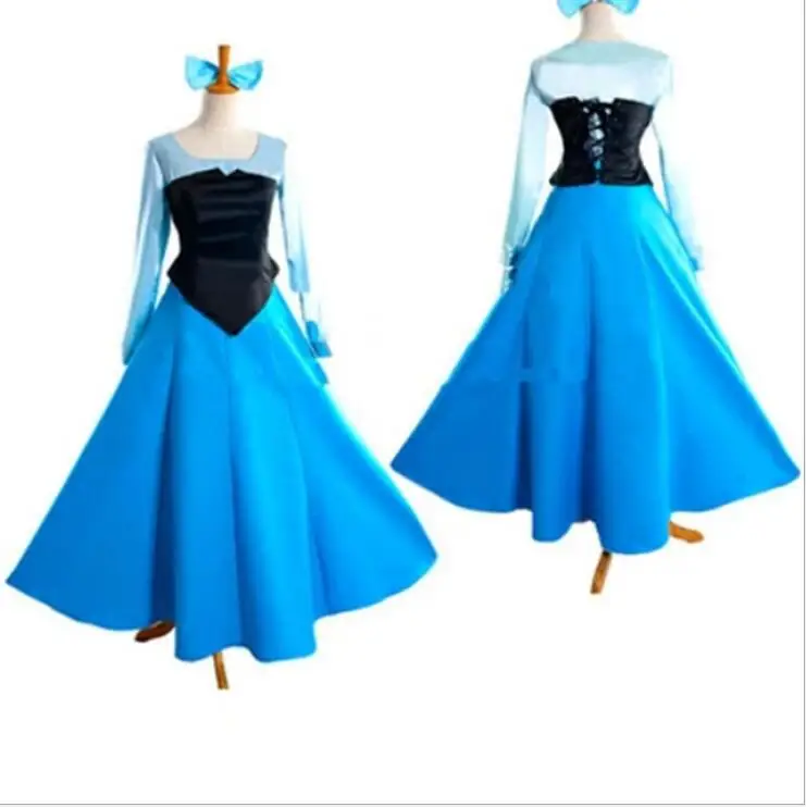 free shipping 2016 new Fantasia Halloween Women Adult Princess Ariel Dress The Little Mermaid Ariel Costume Blue Dress S-2XL
free shipping 2016 new Fantasia Halloween Women Adult Princess Ariel Dress The Little Mermaid Ariel Costume Blue Dress S-2XL