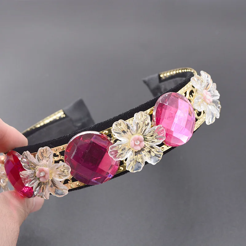Baroque hairpin bridal headband luxury hairbands crown tiara vintage wedding hair accessories 868
Baroque hairpin bridal headband luxury hairbands crown tiara vintage wedding hair accessories 868