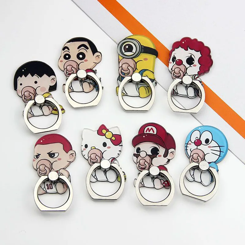 Cute cartoon Doraemon Hello Chibi Maruko Chan phone ring holder for Iphone XR X Huawei P20 Pro Xiaomi Mi 8 with pacifier design
Cute cartoon Doraemon Hello Chibi Maruko Chan phone ring holder for Iphone XR X Huawei P20 Pro Xiaomi Mi 8 with pacifier design