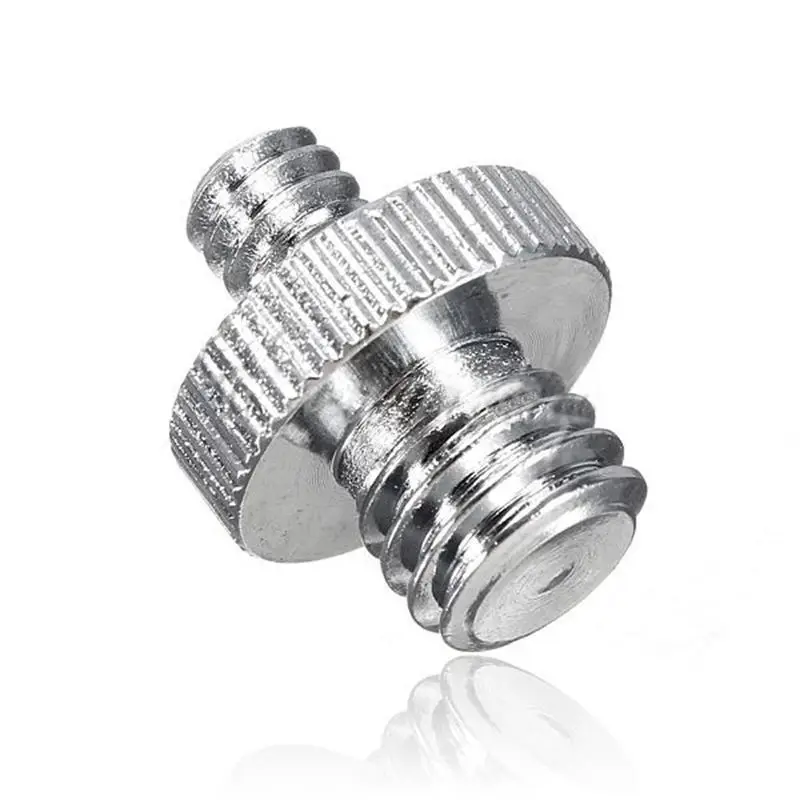 New 1 pcs Delicate 1/4''-3/8'' Male Threaded Screw Adapter for Camera Tripod Monopod Ballhead Head
New 1 pcs Delicate 1/4''-3/8'' Male Threaded Screw Adapter for Camera Tripod Monopod Ballhead Head