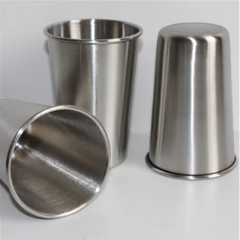 100pcs 500ML Stainless Steel Cups 16oz Tumbler Pint Glasses Metal Cups Hand Beer Cup Drinking Accessories wen5457
100pcs 500ML Stainless Steel Cups 16oz Tumbler Pint Glasses Metal Cups Hand Beer Cup Drinking Accessories wen5457