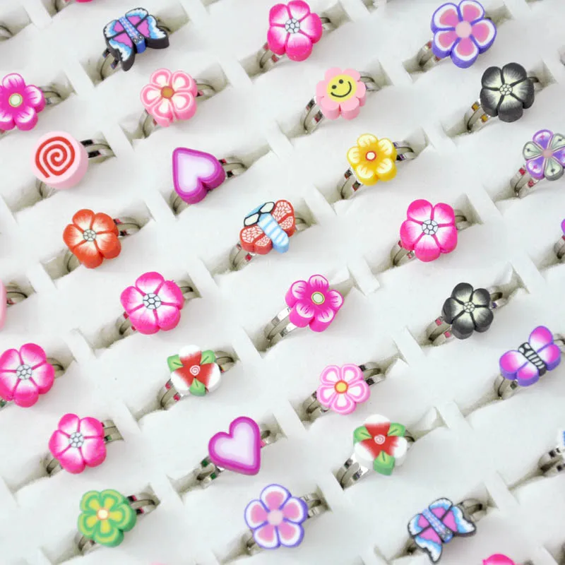 100Pcs New Cute Soft glue Flowers Girls Boys Kids Children's Ring Children Jewelry Lots LR4059 Environmental protection
100Pcs New Cute Soft glue Flowers Girls Boys Kids Children's Ring Children Jewelry Lots LR4059 Environmental protection