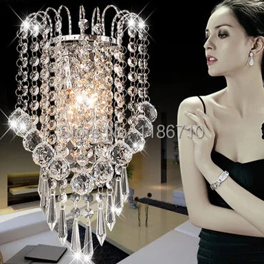 High-end Crystal wall lamp crystal wall sconce modern wall light contains LED bulb is free shipping
High-end Crystal wall lamp crystal wall sconce modern wall light contains LED bulb is free shipping