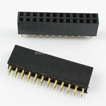 100 Pcs Per Lot 2.54mm 2x12 Pin 24 Pin Female PCB Double Row Straight Header Strip PH:8.5mm
100 Pcs Per Lot 2.54mm 2x12 Pin 24 Pin Female PCB Double Row Straight Header Strip PH:8.5mm