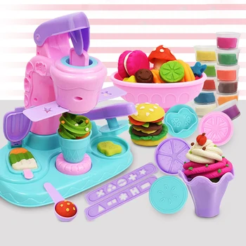 Kitchen Toys for Children Simulation Ice Cream Machine DIY Clay Mold Tool Set Pretend Play Kids Girls Boys Educational Toy
Kitchen Toys for Children Simulation Ice Cream Machine DIY Clay Mold Tool Set Pretend Play Kids Girls Boys Educational Toy
