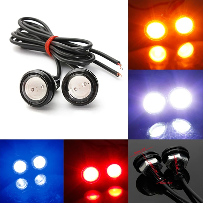 2 Pcs 12V Car Motorcycle 10W LED Eagle Eye Daytime Running DRL Tail Light Lamp Backup Parking Light Auto Bulb Car LED Light
2 Pcs 12V Car Motorcycle 10W LED Eagle Eye Daytime Running DRL Tail Light Lamp Backup Parking Light Auto Bulb Car LED Light