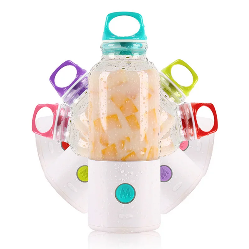 Image 700ml Vegetables Fruit Mixer Cup Electric Juicer Bottle USB Charge  Apple Orange Carrot Juice Blender Maker Bottles Hot S
