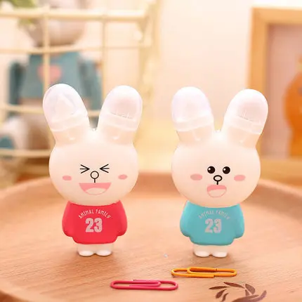 24pc/lot Cute rabbit correction / correction tape with eraser/creative stationery/school&office supplier/6m
24pc/lot Cute rabbit correction / correction tape with eraser/creative stationery/school&office supplier/6m