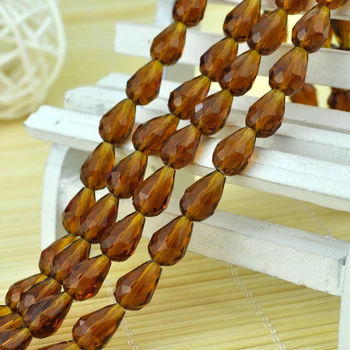Wholesale NewCrystal Tear Drop Beads 295pcs/lot 8*11mm Brown Crystal Glass Beads For Jewelry DIY Making Diy Accessories
Wholesale NewCrystal Tear Drop Beads 295pcs/lot 8*11mm Brown Crystal Glass Beads For Jewelry DIY Making Diy Accessories