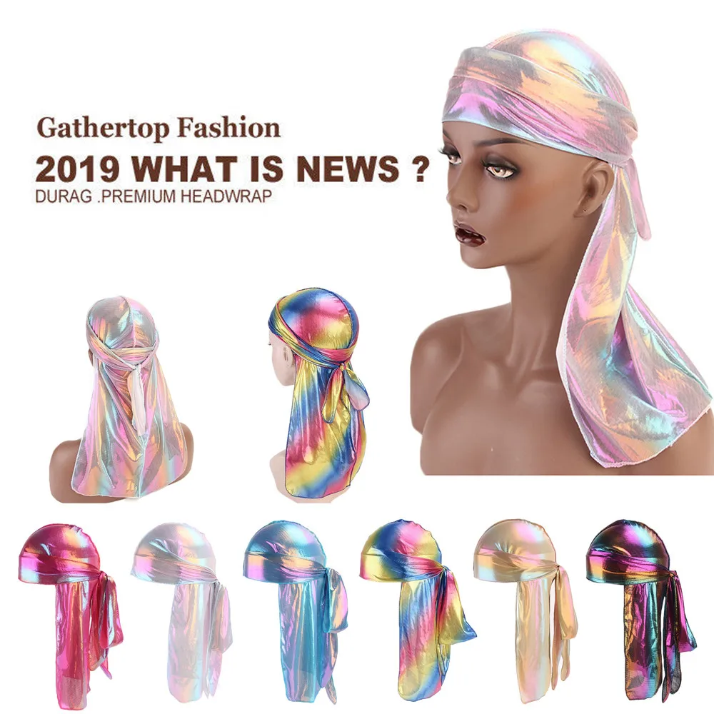 Men/Women Silk Polyester Breathable Bandana Hat Durag doo du Rag Pirate Skull Turban Long Tail Headwrap chemo Headwear Gift #VD
Men/Women Silk Polyester Breathable Bandana Hat Durag doo du Rag Pirate Skull Turban Long Tail Headwrap chemo Headwear Gift #VD