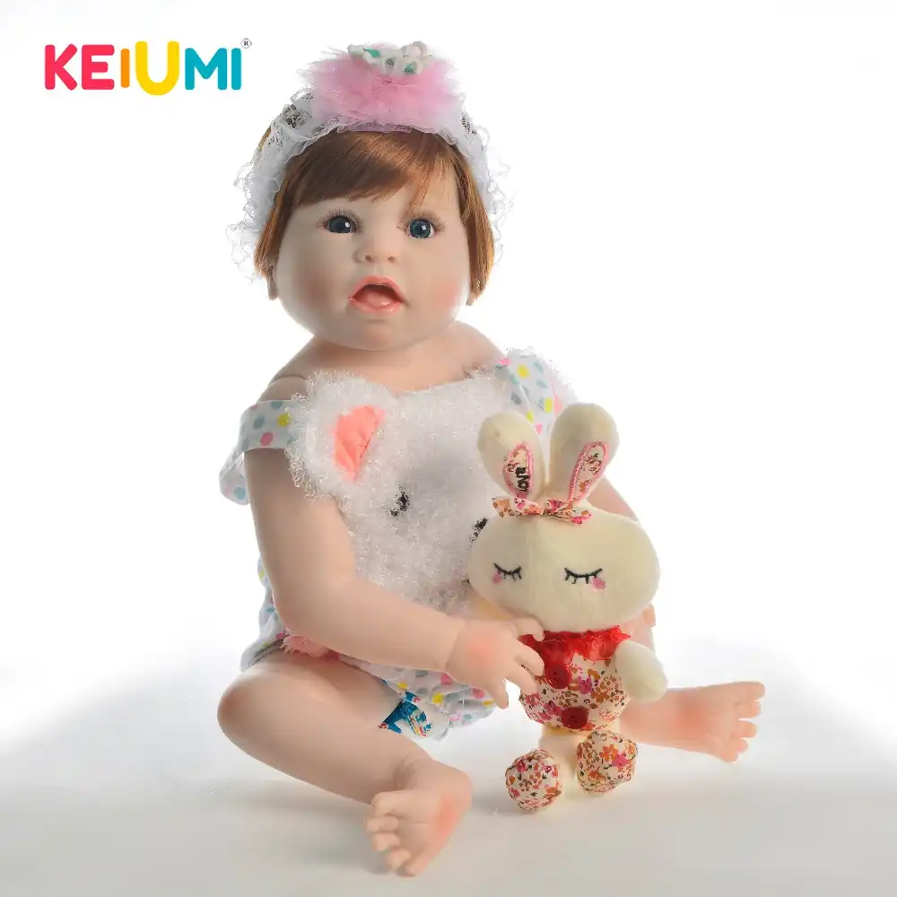 baby girl adorable vinyl doll boneca for kids birthday gifts