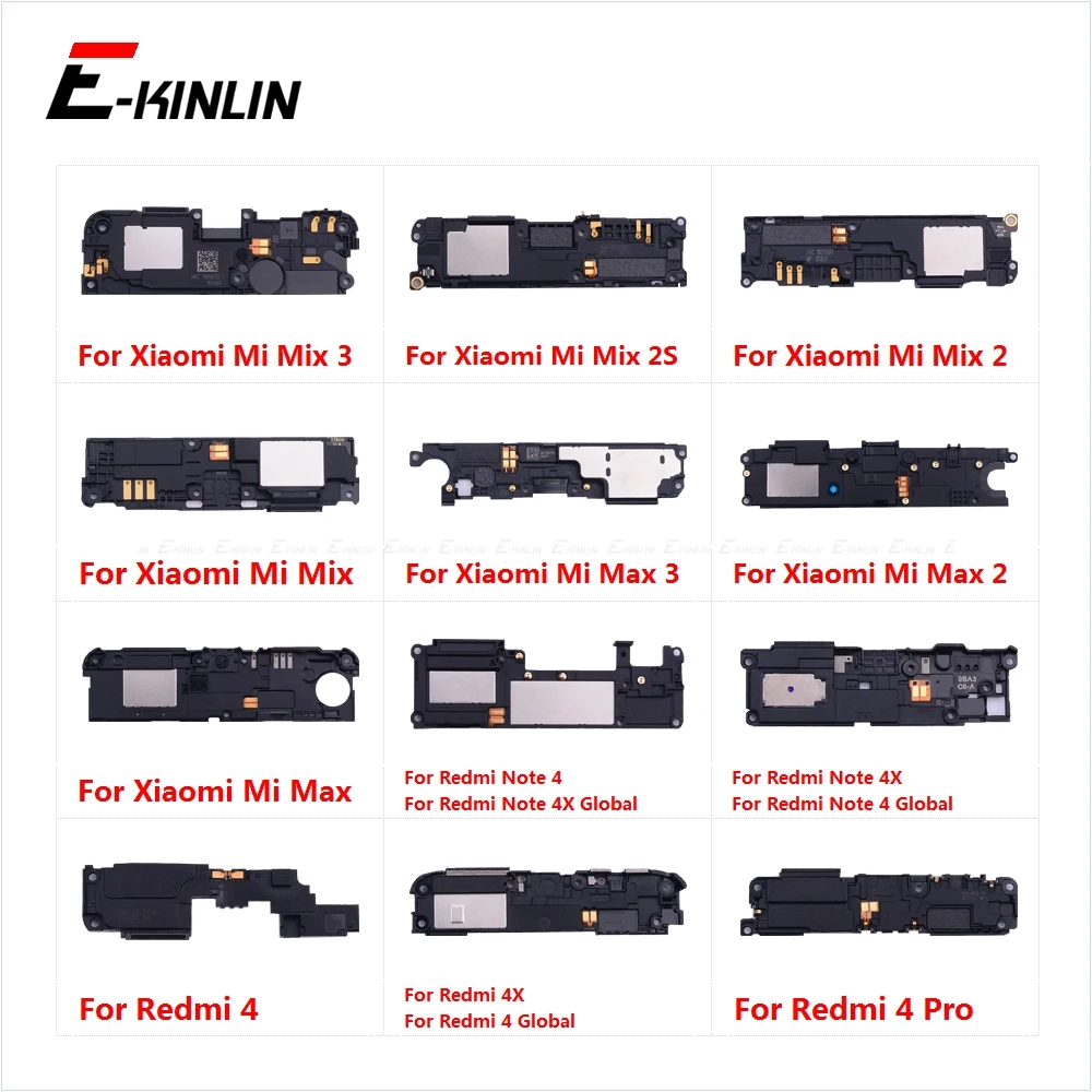 New Loudspeaker For XiaoMi Mi Mix 2S Max 3 2 Redmi Note 4 4X Pro Global Loud Speaker Buzzer Ringer Flex Replacement Parts
New Loudspeaker For XiaoMi Mi Mix 2S Max 3 2 Redmi Note 4 4X Pro Global Loud Speaker Buzzer Ringer Flex Replacement Parts
