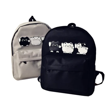 New College Cute Cat Animal Backpack Women Canvas Double Shoulder School Bags Casual Women Travel Rucksack Bookbag
New College Cute Cat Animal Backpack Women Canvas Double Shoulder School Bags Casual Women Travel Rucksack Bookbag